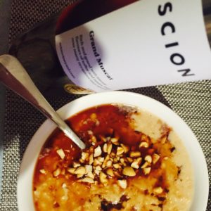 Muscat porridge... a warming start to your day!